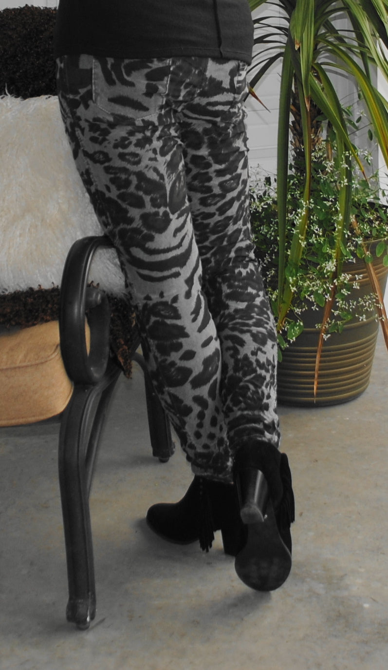 Animal Print Pants