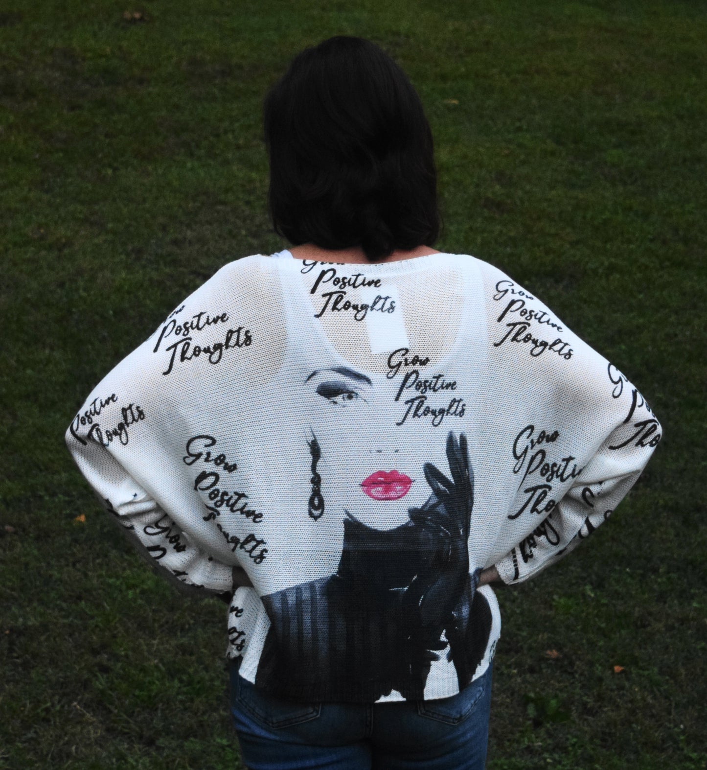 Grow Positive Thoughts Sweater