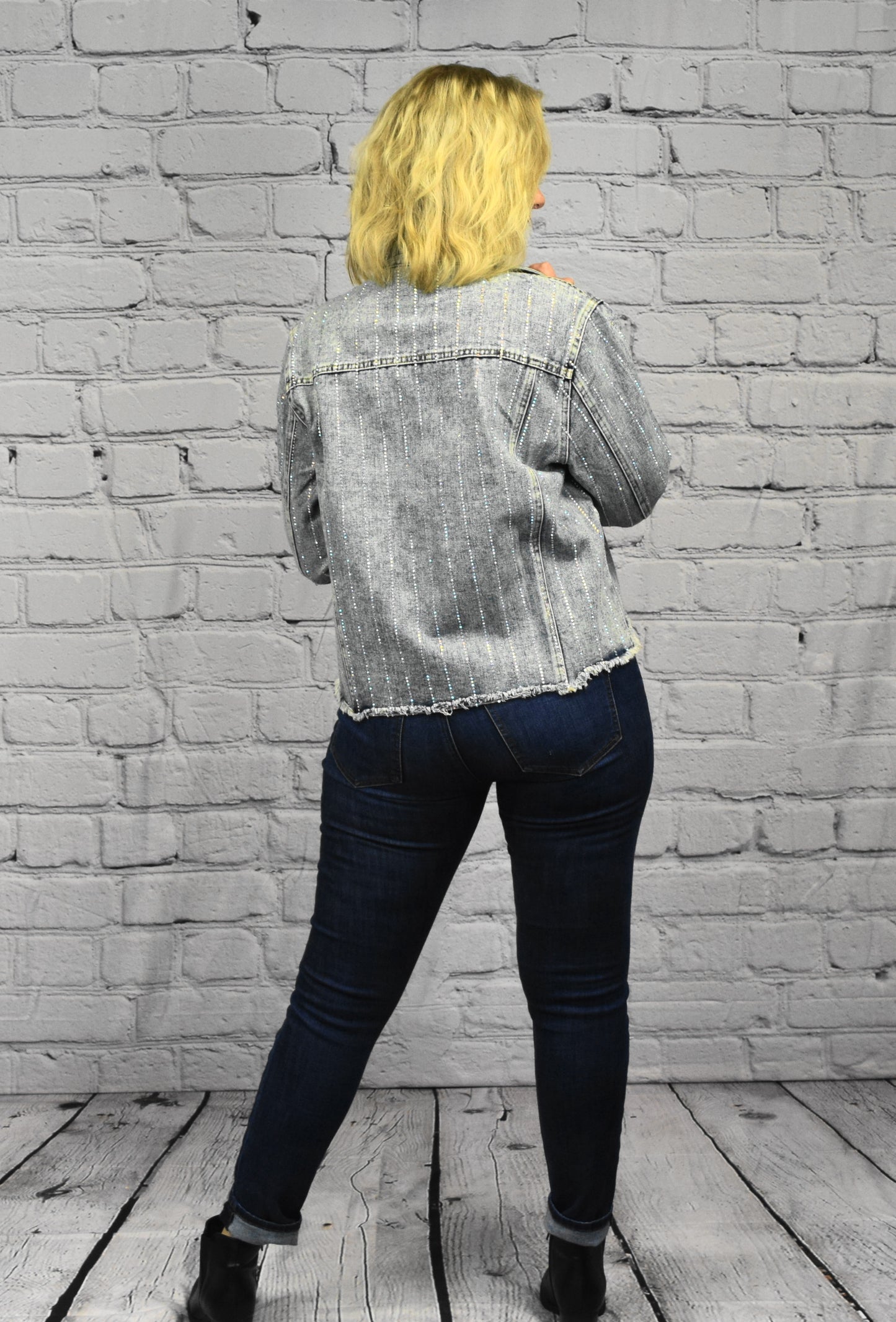 Crystal Denim Jacket