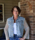 Denim Crystal w/ Mesh Sleeves