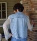 Denim Crystal w/ Mesh Sleeves