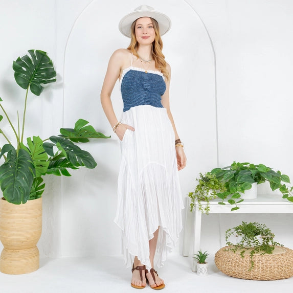 Handkerchief Hem Dress
