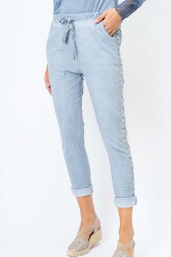 Silver Stud Jegging Pant